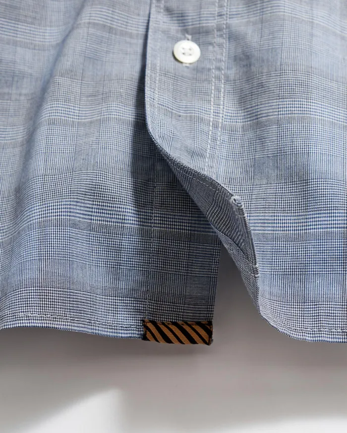 Men Shirting Billy Reid Tonal Grid Plaid Tuscumbia Shirt Bd Grey