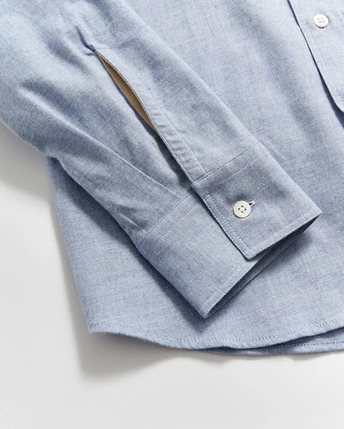 Men Shirting Billy Reid Tuscumbia Classic Shirt Light Blue