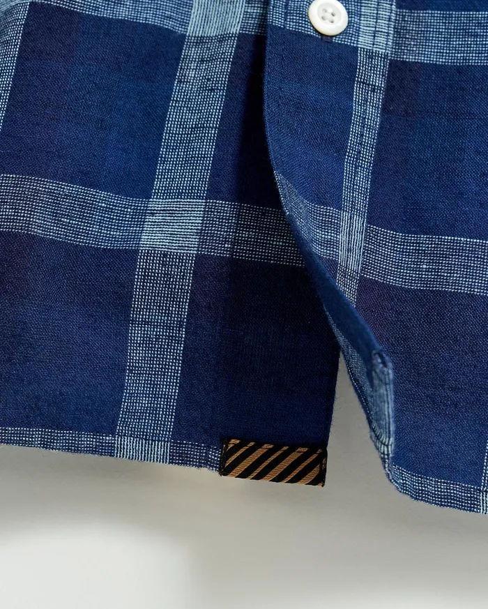 Men Shirting Billy Reid Tuscumbia Shirt Bd Indigo