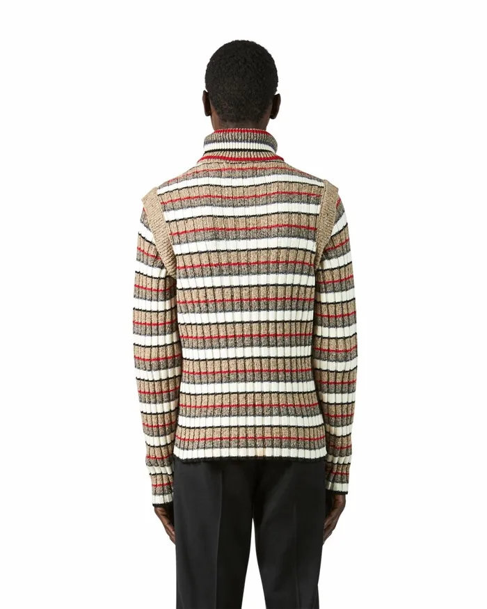 Men Sweater 8211 Beige Paris Philippe Model Paris Knitwear And Sweatshirts