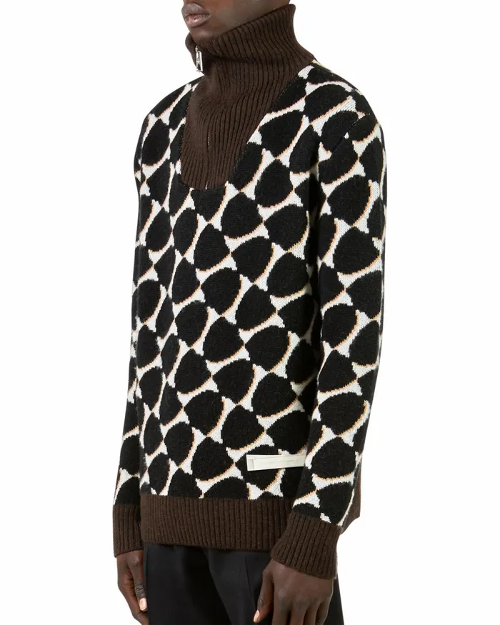 Men Sweater 8211 Black Paris Philippe Model Paris Knitwear And Sweatshirts
