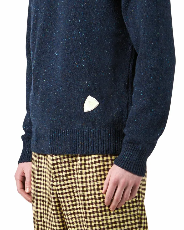 Men Sweater 8211 Blue Philippe Model Paris Knitwear And Sweatshirts