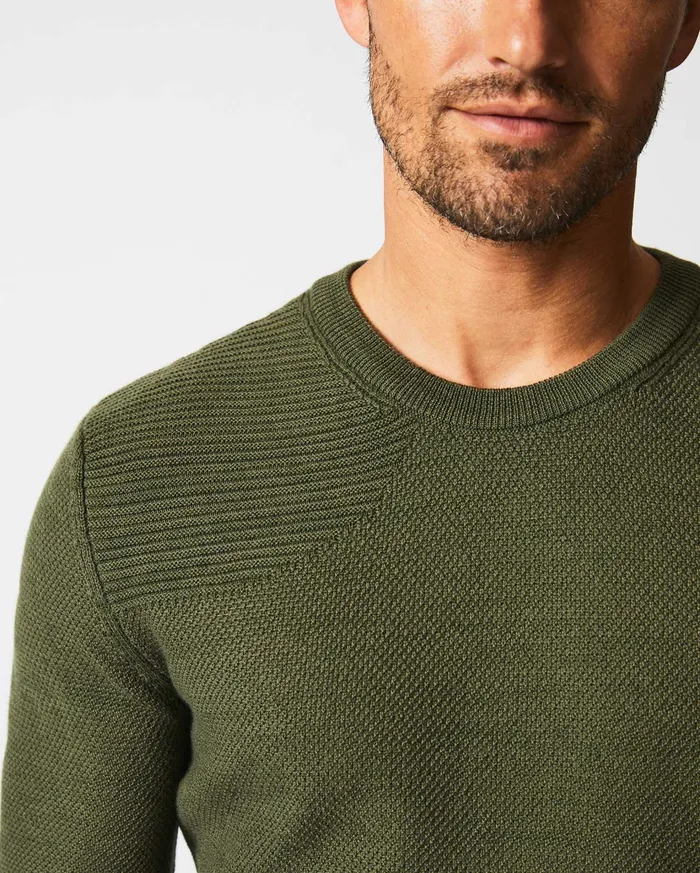 Men Sweaters and Sweatshirts Billy Reid Hunting Sweater Fern