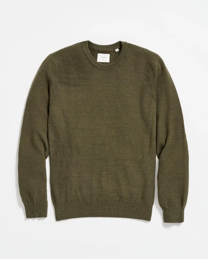 Men Sweaters and Sweatshirts Billy Reid Hunting Sweater Fern