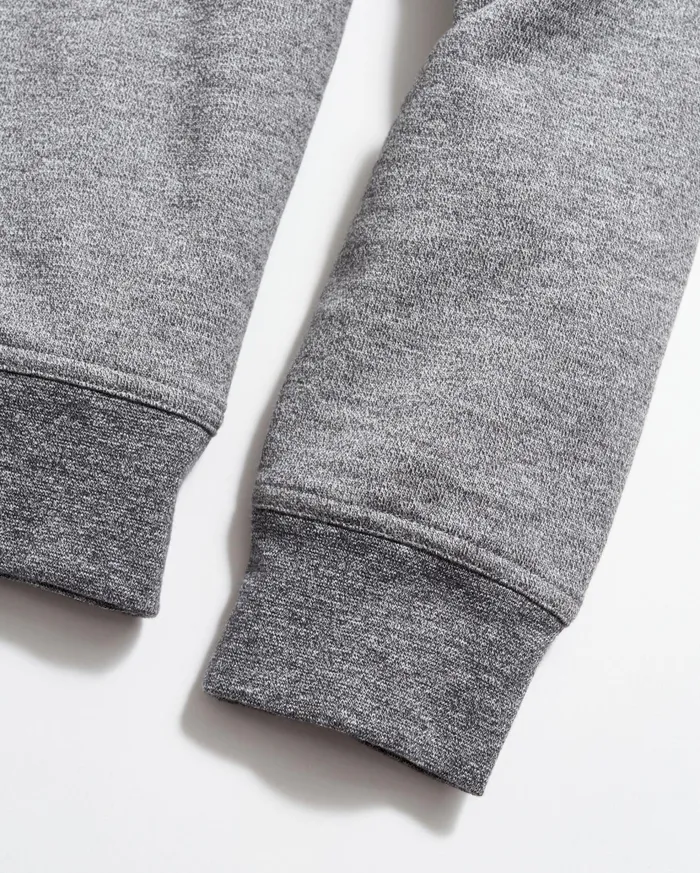 Men Sweaters and Sweatshirts Billy Reid Mouline Shawl Pullover Medium Grey