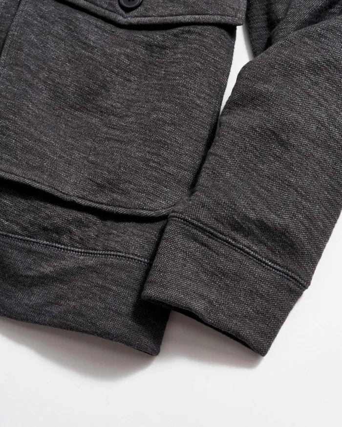 Men Sweaters and Sweatshirts Billy Reid Slub Cotton Cardigan Black