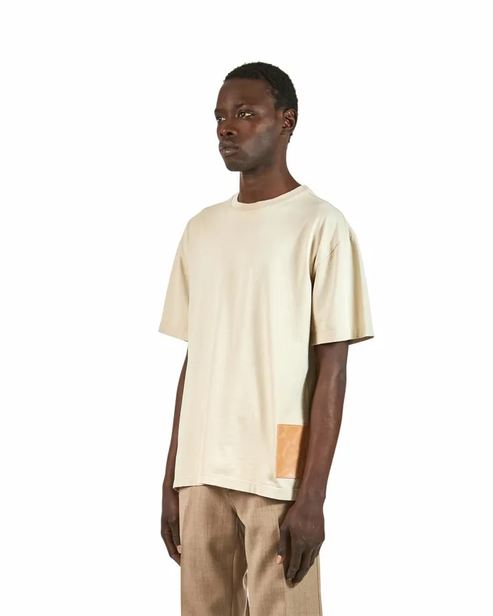 Men TShirt 8211 Beige Paris Philippe Model Paris TShirts And Shirts