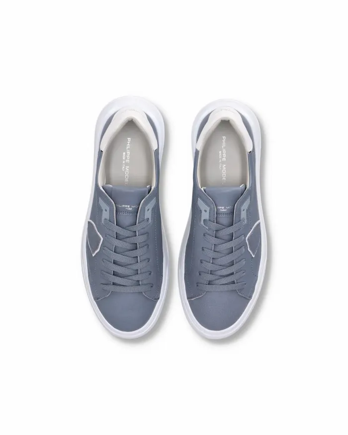 Men Temple Sneakers Blue Casual Shoes Paris Philippe Model Paris Casual
