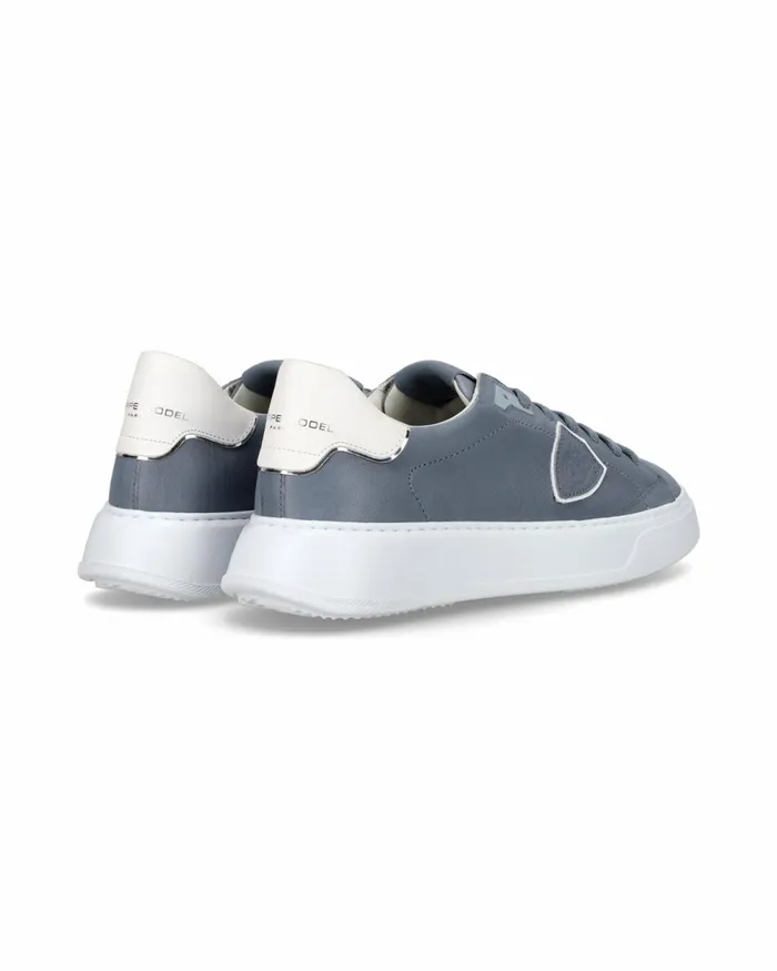 Men Temple Sneakers Blue Casual Shoes Paris Philippe Model Paris Casual