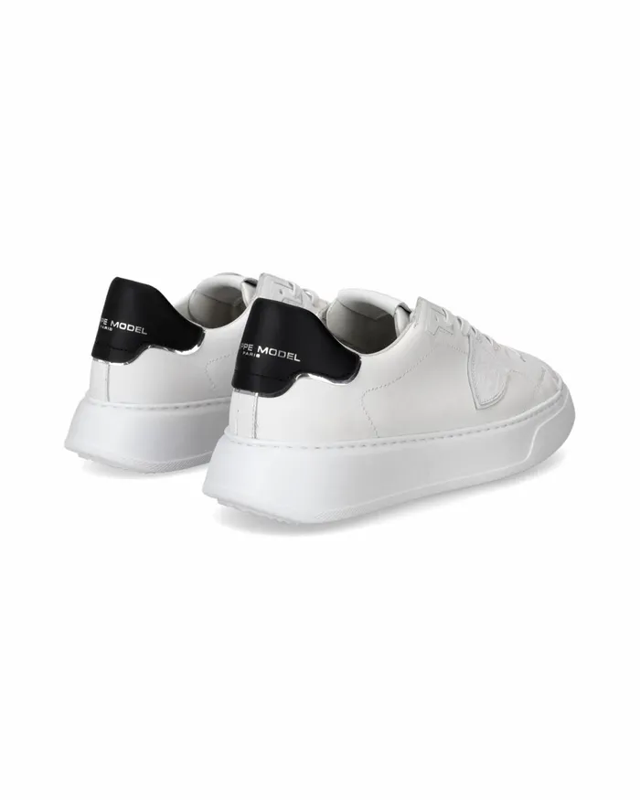 Men Temple Sneakers WhiteBlack Shoes Paris Philippe Model Paris Minimal