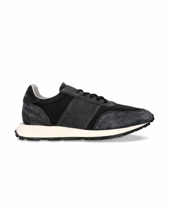 Men Tour Sneakers Black Shoes Philippe Model Paris Running