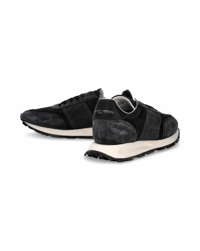 Men Tour Sneakers Black Shoes Philippe Model Paris Running