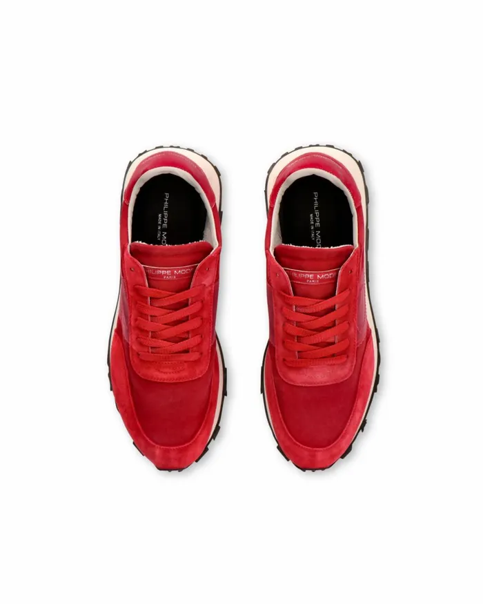 Men Tour Sneakers Red Shoes Philippe Model Paris Running