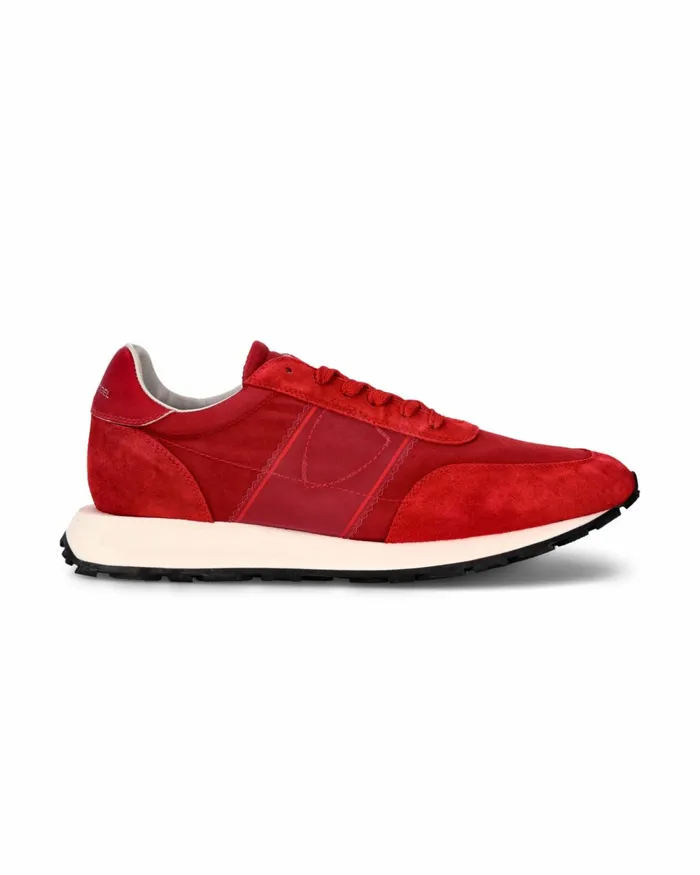 Men Tour Sneakers Red Shoes Philippe Model Paris Running