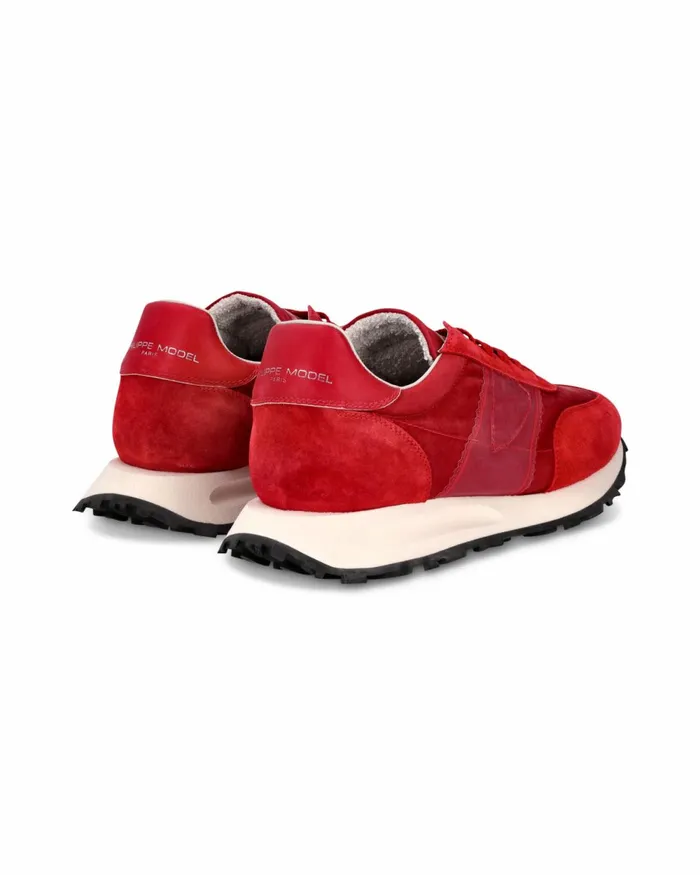 Men Tour Sneakers Red Shoes Philippe Model Paris Running