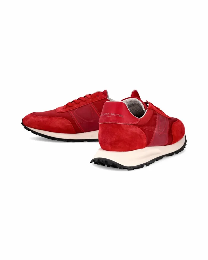 Men Tour Sneakers Red Shoes Philippe Model Paris Running