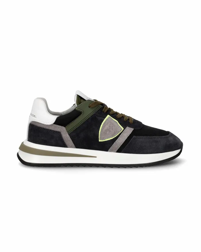 Men Tropez 21 Sneakers Black Shoes Philippe Model Paris Casual