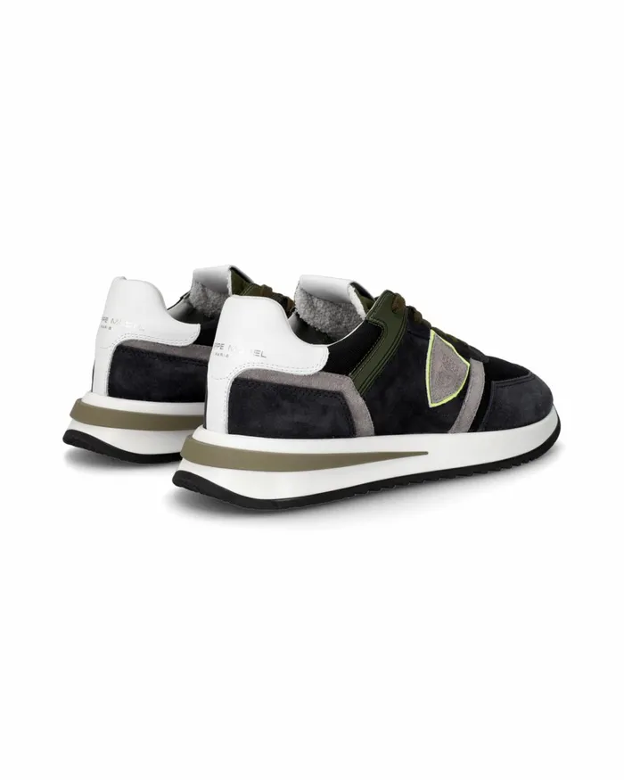 Men Tropez 21 Sneakers Black Shoes Philippe Model Paris Casual