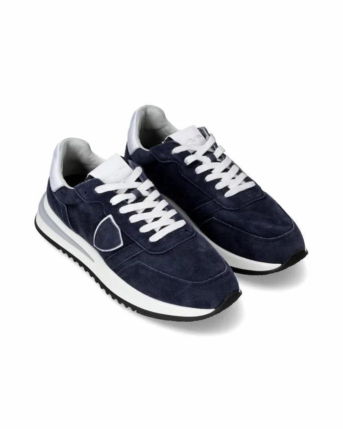Men Tropez 21 Sneakers Blue Shoes Paris Philippe Model Paris Low