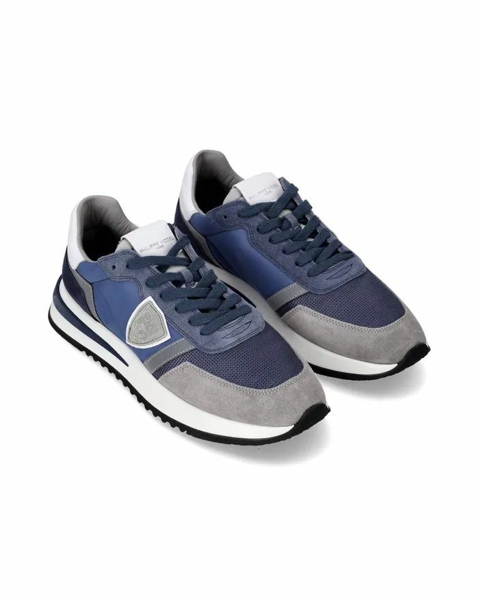 Men Tropez 21 Sneakers Gray Low Shoes Parisquot Philippe Model Paris Casual