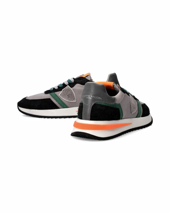 Men Tropez 21 Sneakers Gray Shoes Philippe Model Paris Running