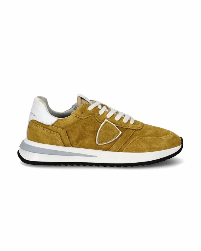 Men Tropez 21 Sneakers Senape Shoes Paris Philippe Model Paris Casual