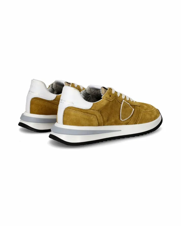 Men Tropez 21 Sneakers Senape Shoes Paris Philippe Model Paris Casual