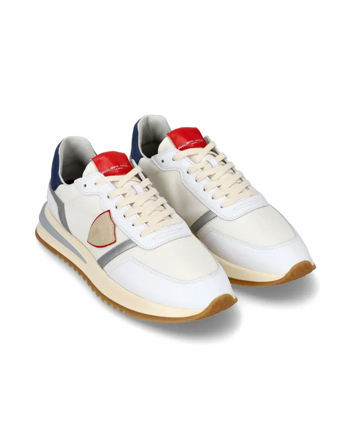 Men Tropez 21 Sneakers White Shoes Philippe Model Paris Casual