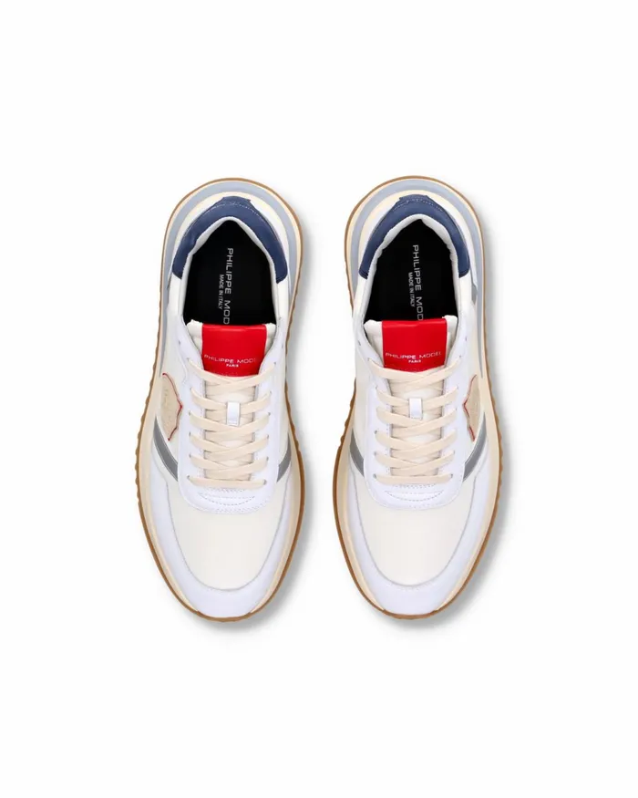 Men Tropez 21 Sneakers White Shoes Philippe Model Paris Casual
