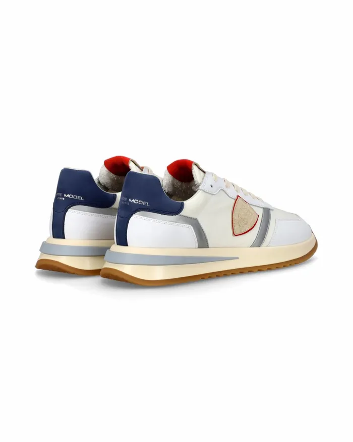Men Tropez 21 Sneakers White Shoes Philippe Model Paris Casual