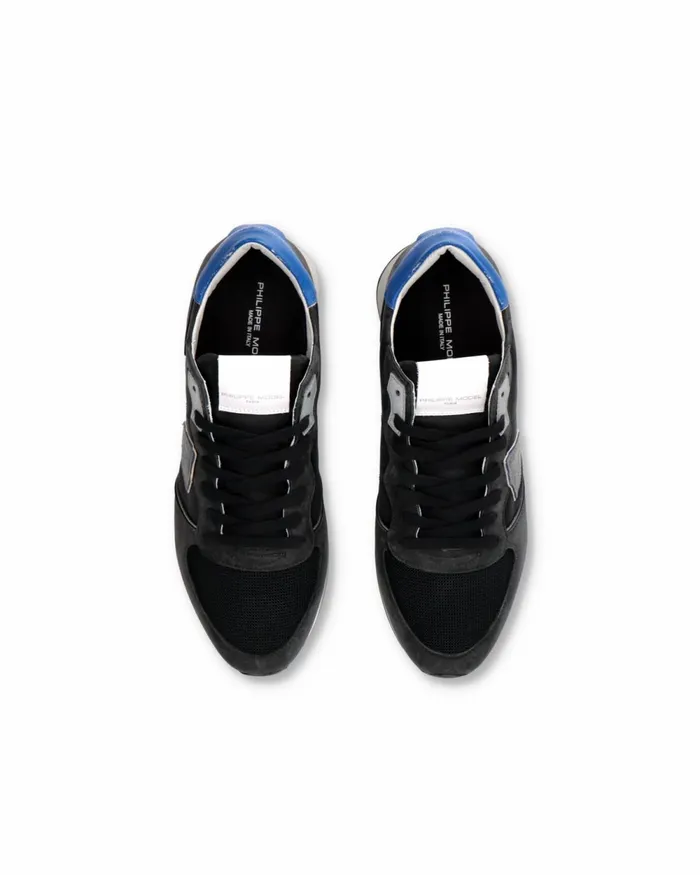 Men Trpx Sneakers BlackBluette Shoes Philippe Model Paris Casual
