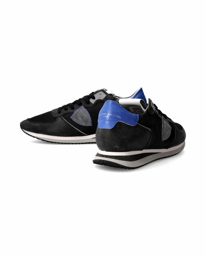 Men Trpx Sneakers BlackBluette Shoes Philippe Model Paris Casual