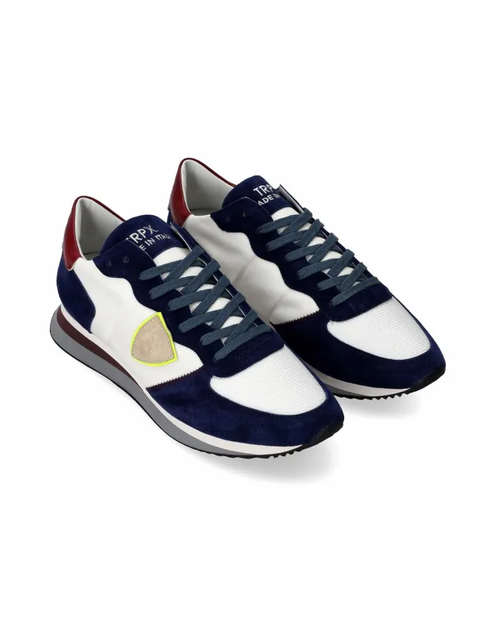 Men Trpx Sneakers BlueBordeaux Shoes Philippe Model Paris Casual