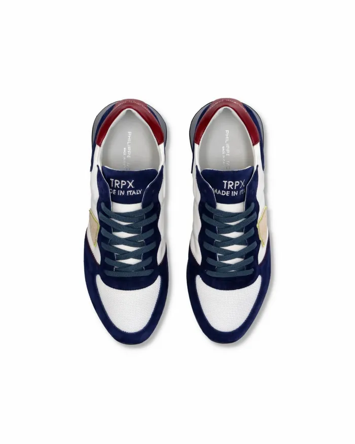 Men Trpx Sneakers BlueBordeaux Shoes Philippe Model Paris Casual