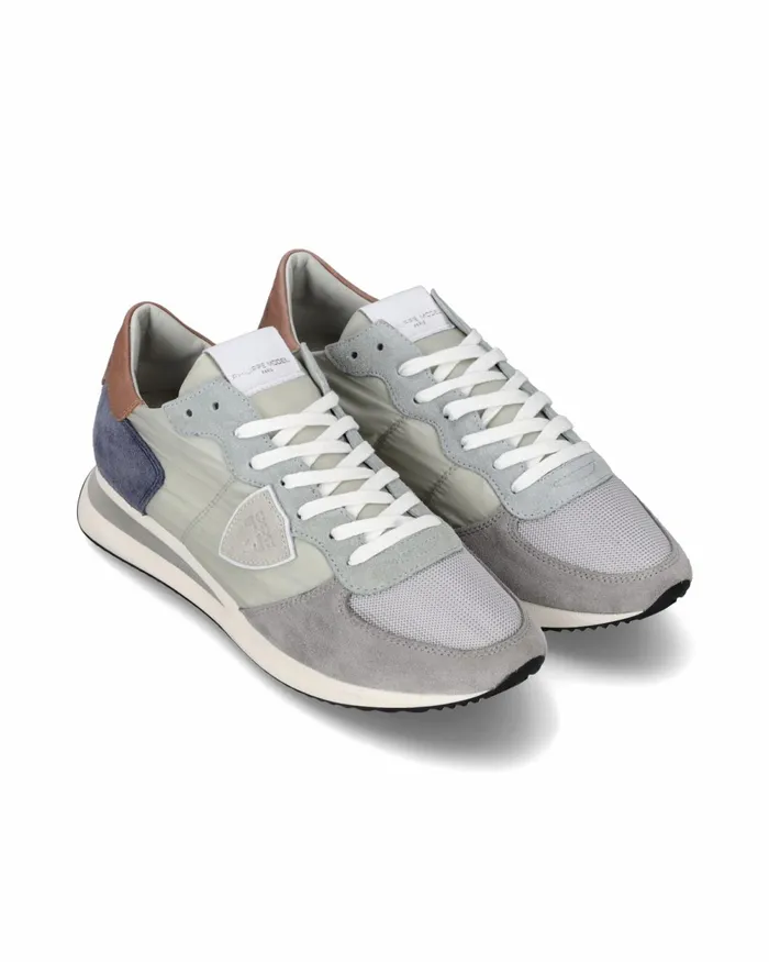 Men Trpx Sneakers GrayBlue Shoes Paris Philippe Model Paris Casual