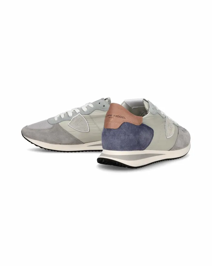 Men Trpx Sneakers GrayBlue Shoes Paris Philippe Model Paris Casual