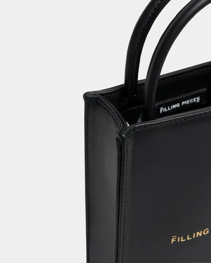 MenWomen Filling Pieces Bags and Leather Goods Tote Bag Small Classic Black