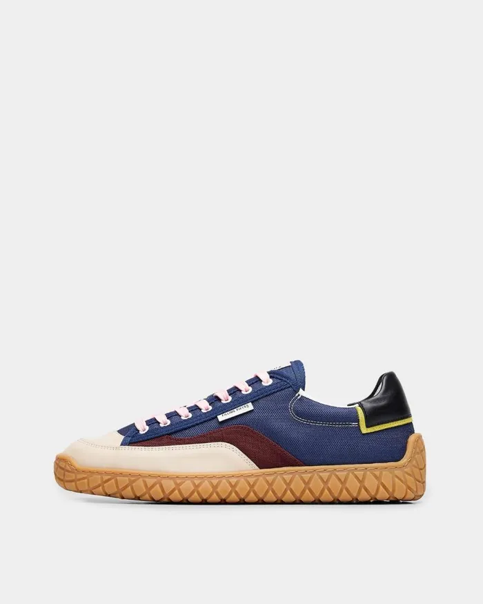 MenWomen Filling Pieces Sneakers Breeze Canvas Navy