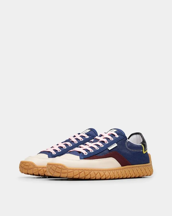 MenWomen Filling Pieces Sneakers Breeze Canvas Navy