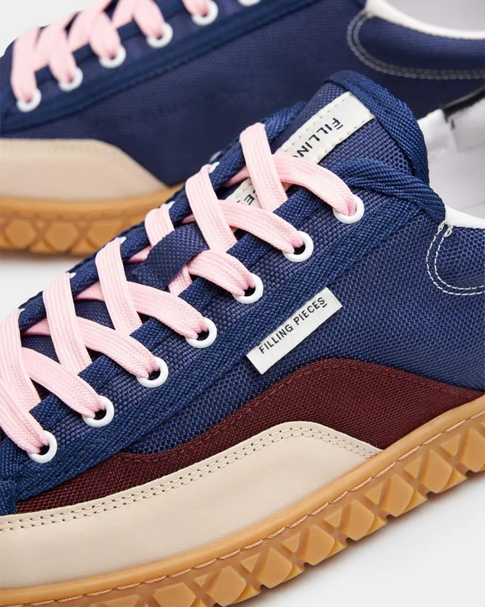 MenWomen Filling Pieces Sneakers Breeze Canvas Navy