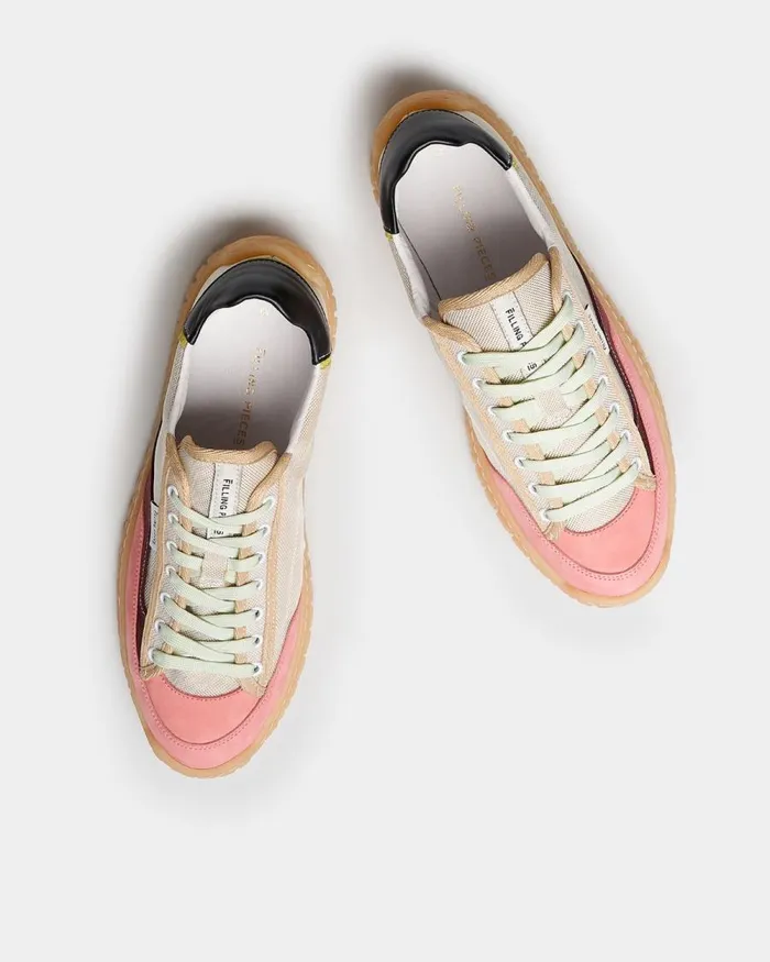MenWomen Filling Pieces Sneakers Breeze Canvas Pink