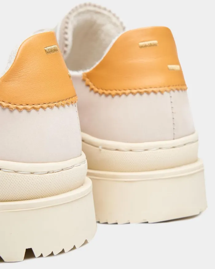 MenWomen Filling Pieces Sneakers Court Serrated Off White