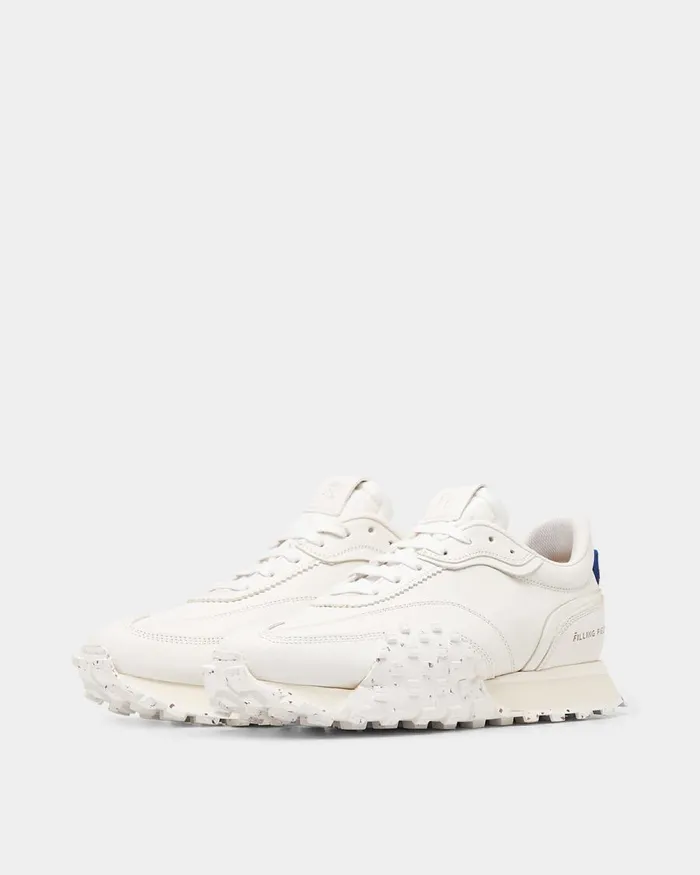 MenWomen Filling Pieces Sneakers Crease Runner 683 White