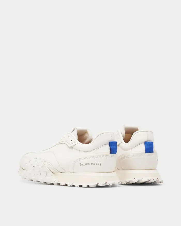 MenWomen Filling Pieces Sneakers Crease Runner 683 White