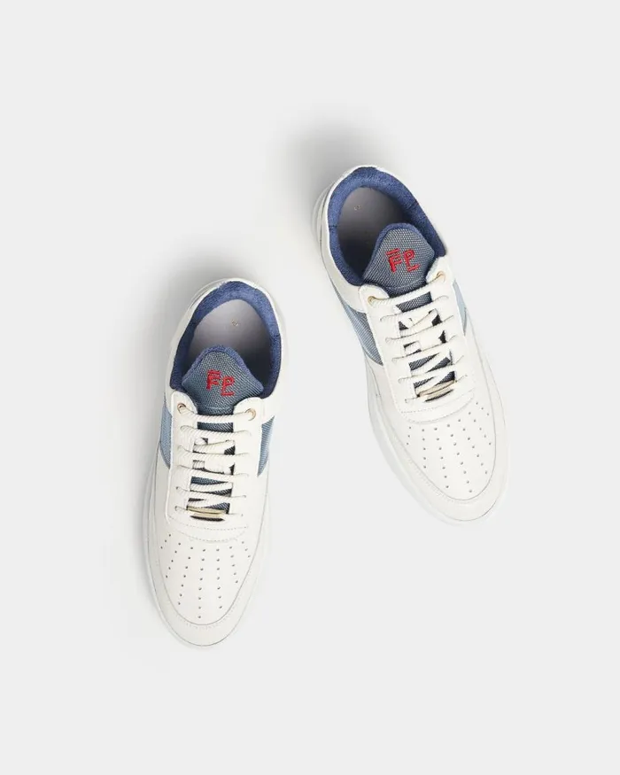 MenWomen Filling Pieces Sneakers Low Top Ripple Game Blue