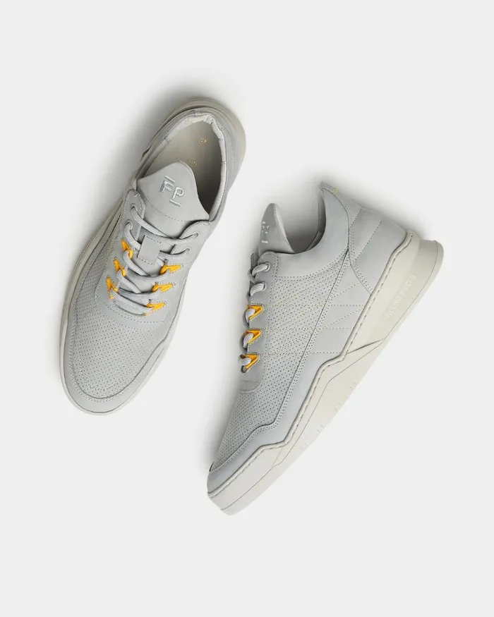 MenWomen Filling Pieces Sneakers Low Top Tweek Grey