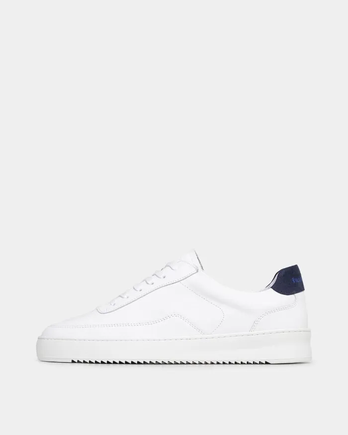 MenWomen Filling Pieces Sneakers Mondo 20 Ripple Bianco Blue Navy