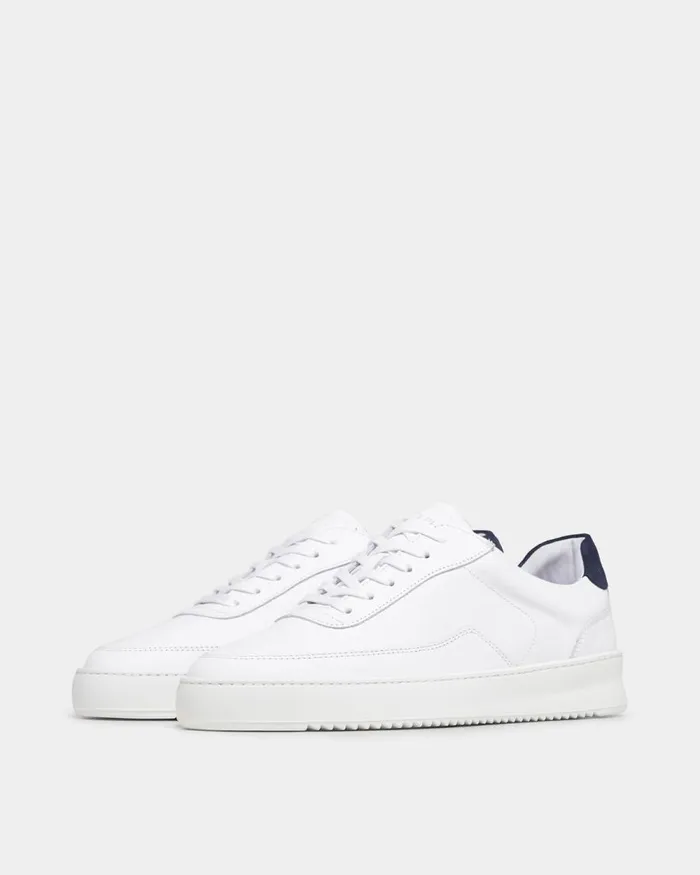 MenWomen Filling Pieces Sneakers Mondo 20 Ripple Bianco Blue Navy