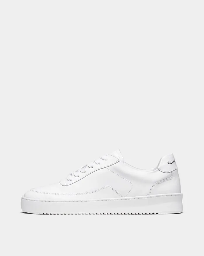 MenWomen Filling Pieces Sneakers Mondo 20 Ripple Nappa White