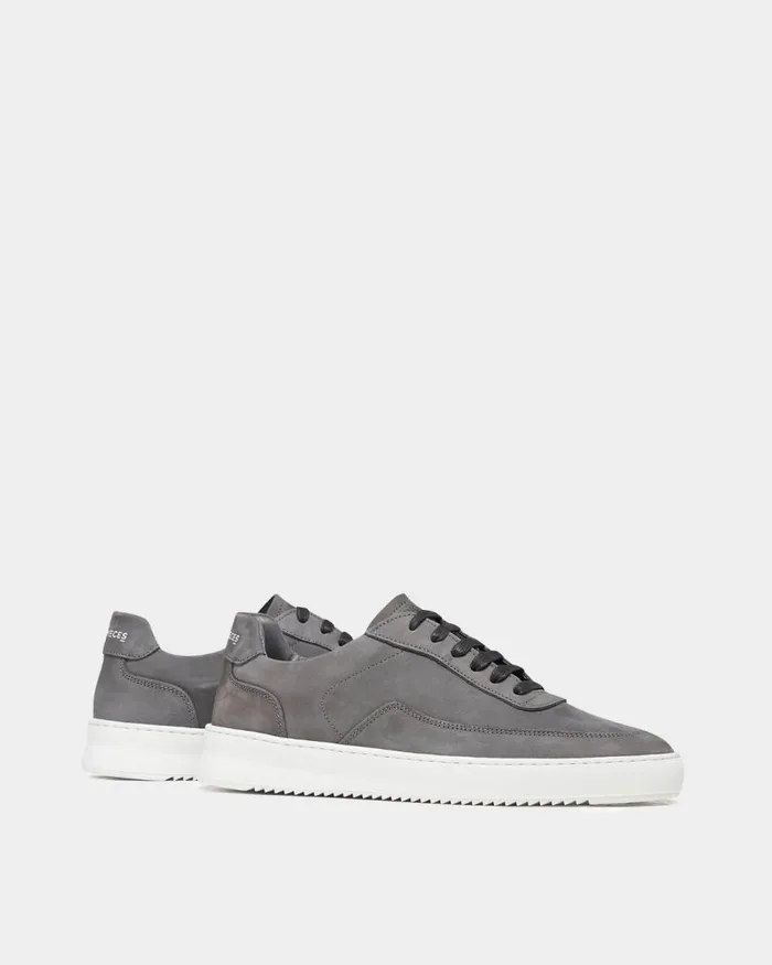 MenWomen Filling Pieces Sneakers Mondo 20 Ripple Nubuck Shark Grey